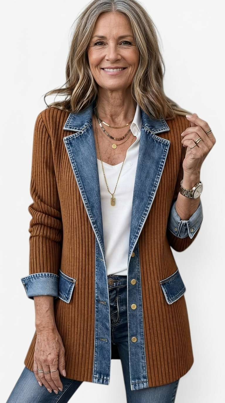 Teagan | Mixed Jacket