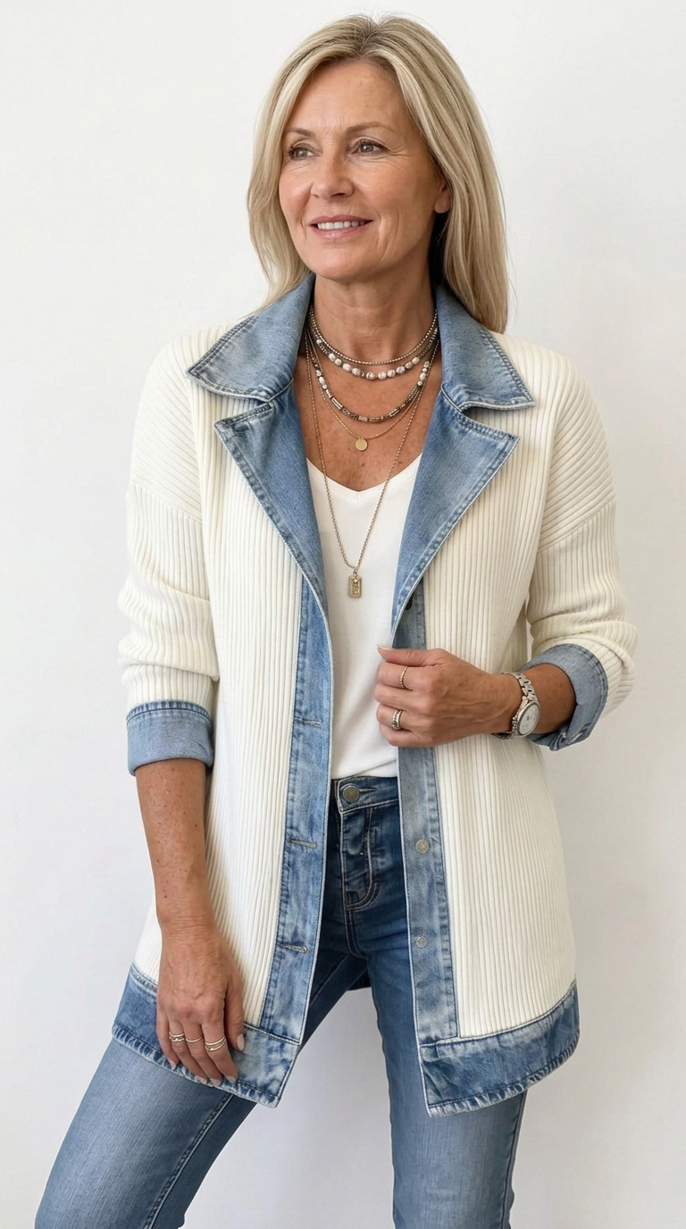 Teagan | Mixed Jacket