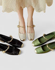 Ivy | Women Spring Pearl Strap Block Heels