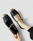 Ivy | Women Spring Pearl Strap Block Heels
