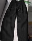Hadley | Wide Pants in Cotton and Linen Blend
