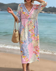 Lysiane™ — Flowing Floral Dress with Summer Charm