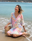 Lysiane™ — Flowing Floral Dress with Summer Charm