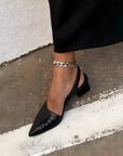 Olga - Elegant Square Heeled Shoes