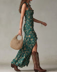 Caroline | Boho Retro Maxi Dress
