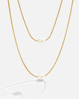 Sophisticated Layered Pearl Necklace