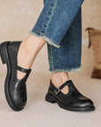 Mattea | Elegant Mary Janes Made Of Leather
