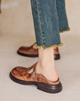 Mattea | Elegant Mary Janes Made Of Leather