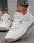 Gisela - Comfortable orthopedic shoes with leather effect