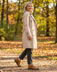Gisela - Comfortable orthopedic shoes with leather effect