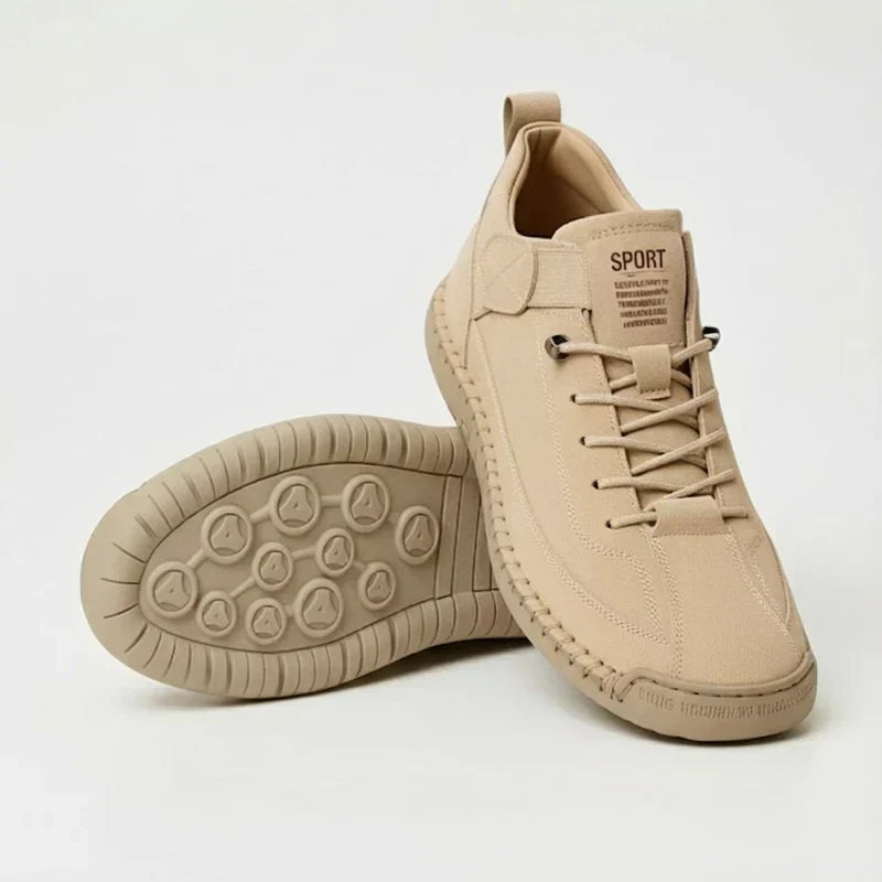 Gisela - Comfortable orthopedic shoes with leather effect