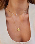 Timeless Pearl Gold Necklace