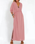 ISABELLA | Long flowing dress with a unique style for any occasion