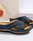 Comfora™ | Light and stable wedge sandals for all-day comfort