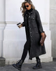 Maya | Stylish Long Denim Jacket