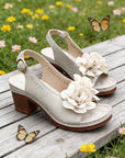 Alivia | Sandals for Women with floral pattern