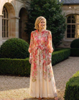 Cressida | Floral Sheer Long Sleeve Maxi Dress