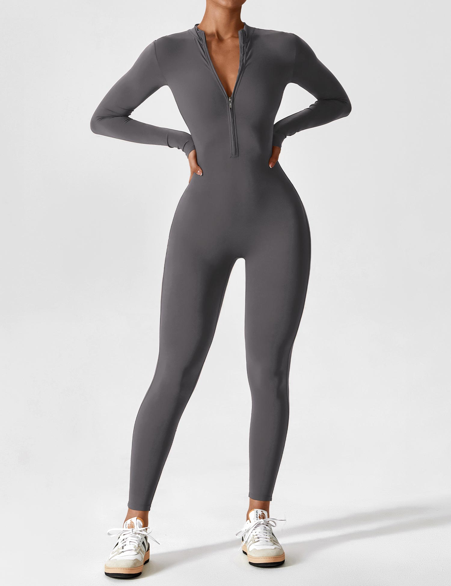 Penelope | Women’s Summer Long Sleeve Zip Set