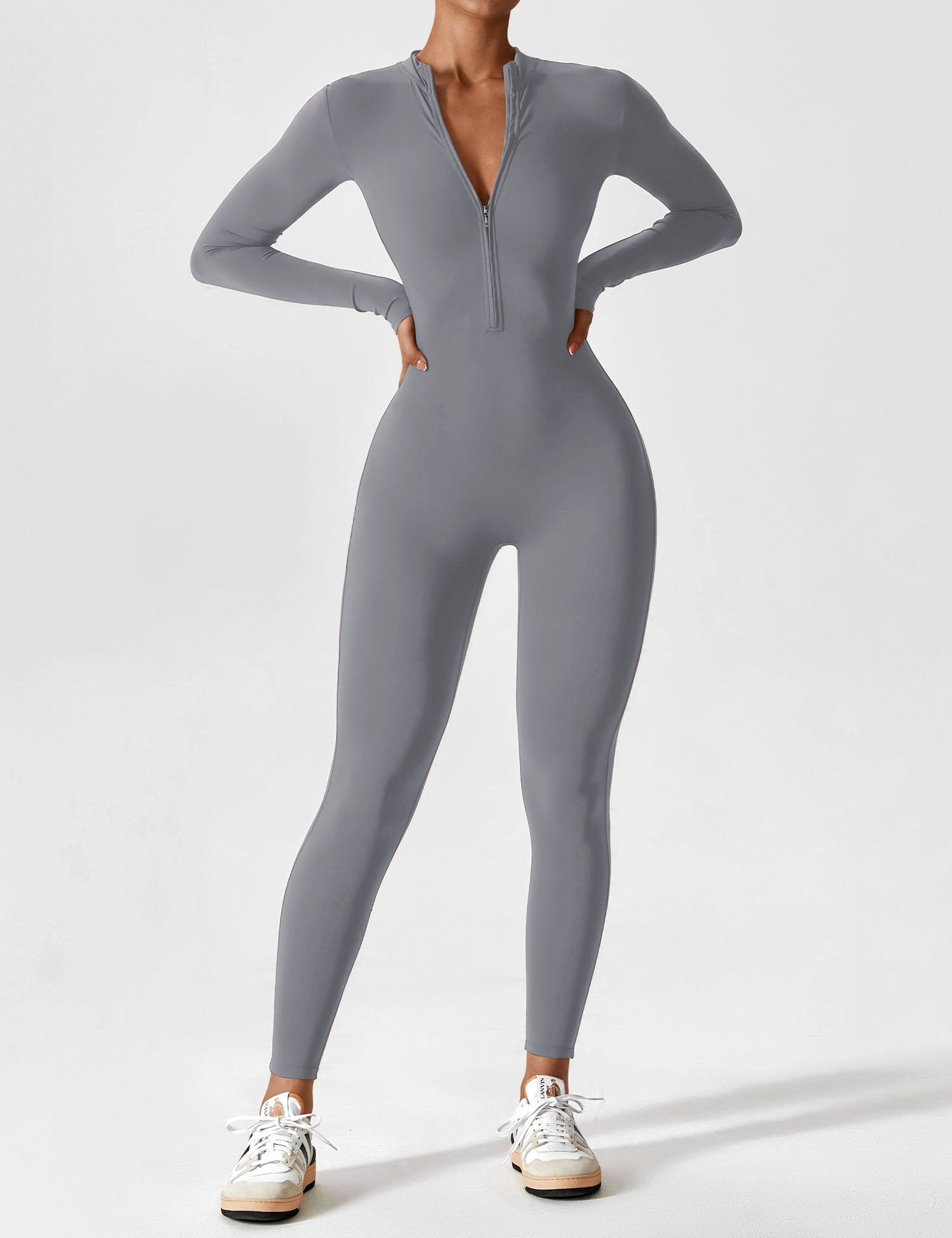 Penelope | Women’s Summer Long Sleeve Zip Set