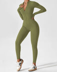 Penelope | Women’s Summer Long Sleeve Zip Set